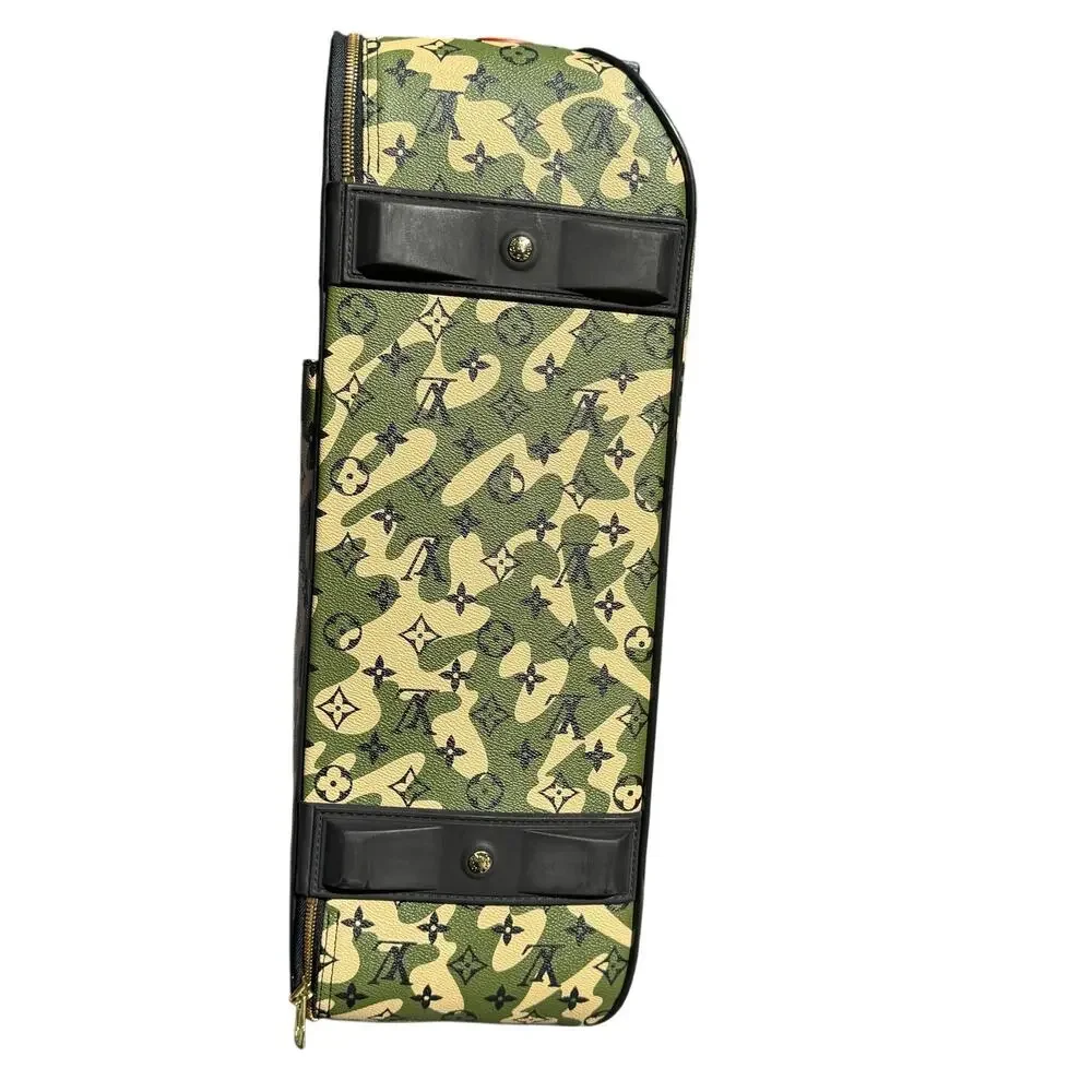 Louis Vuitton Monogramouflage Pegase Suitcase 60 Monogram Camo LV Travel Luggage - Picture 10 of 16
